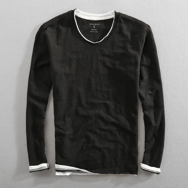 Levoire | Chemises Pour Hommes Japonaises Noir