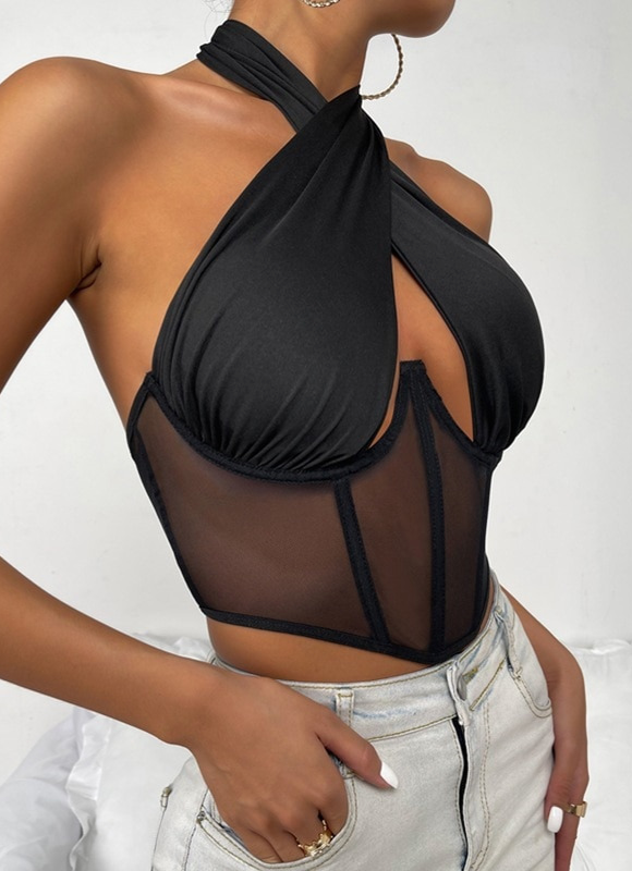 Levoire | Haut Corset En Réseau L