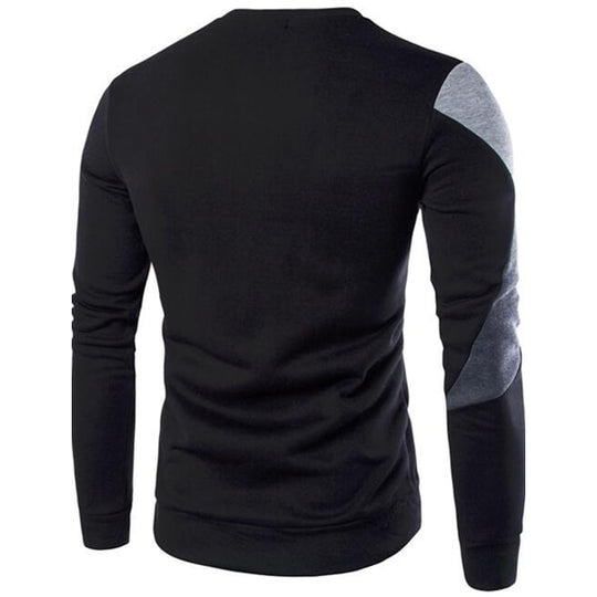 Levoire | Slim fit Manches longues Col rond T-shirt en coton