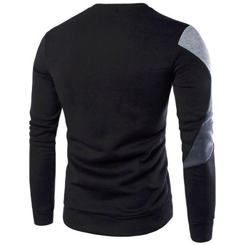 Levoire | Slim fit Manches longues Col rond T-shirt en coton
