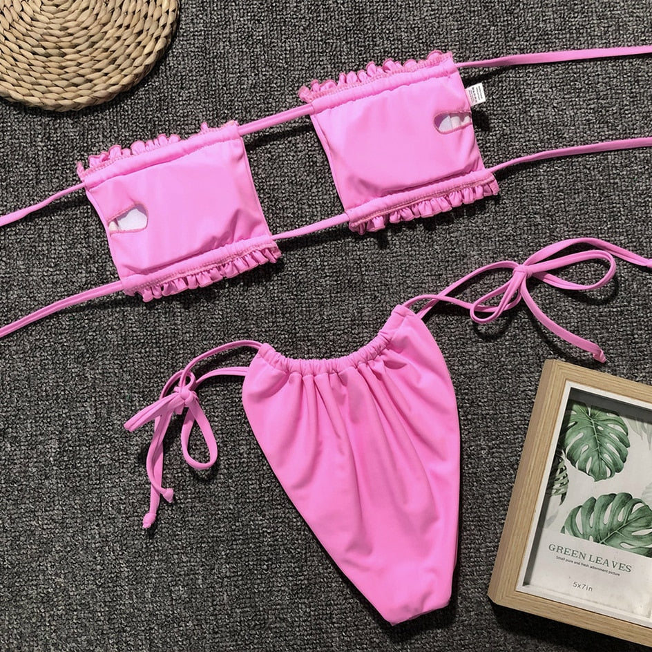 Levoire | Bikini Vibrant Plage Élégant