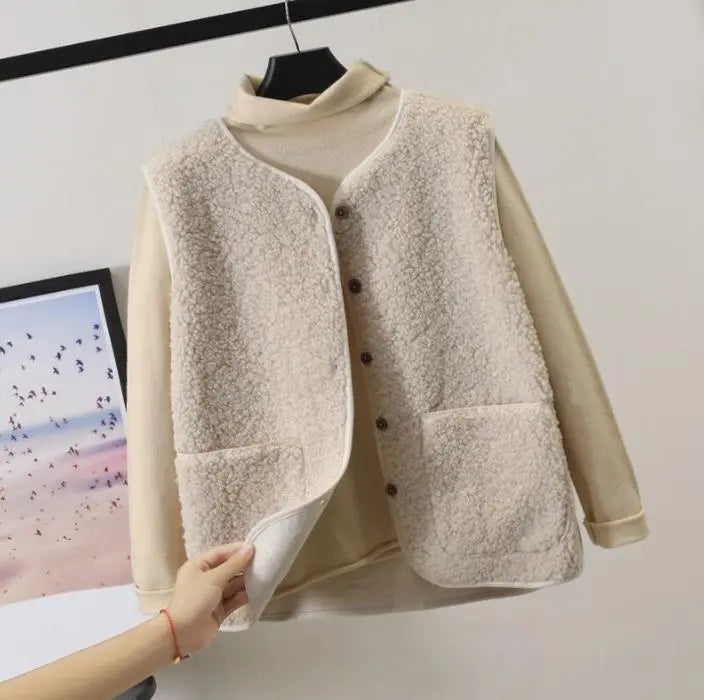 Levoire | Gilet Sans Manches Pour Femmes Marissa Beige
