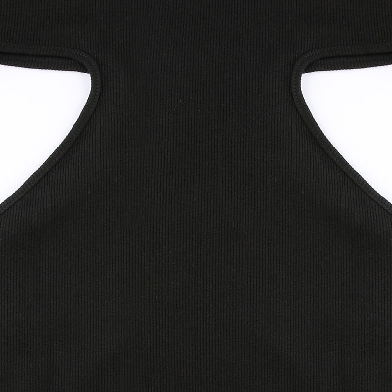 Levoire | Noir Onto Tricoté Manches Longues Robe Maxi
