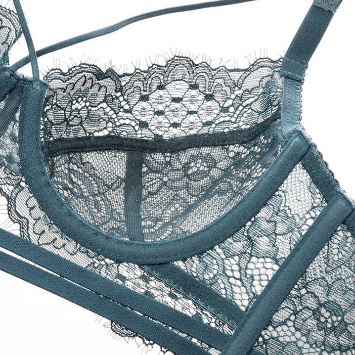 Levoire | Ensemble De Lingerie En Dentelle Avec Bretelles Réglables