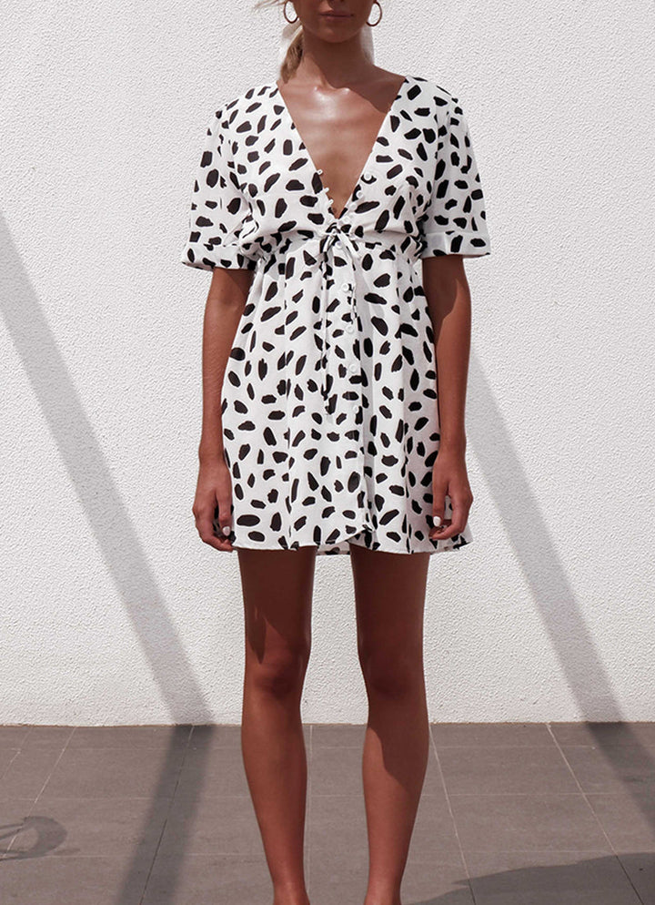 Levoire | Robe D'Été De Plage Légère Blanc