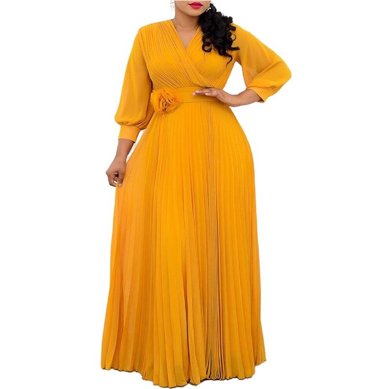 Levoire | Robes De Fleurs En Chiffon Orange