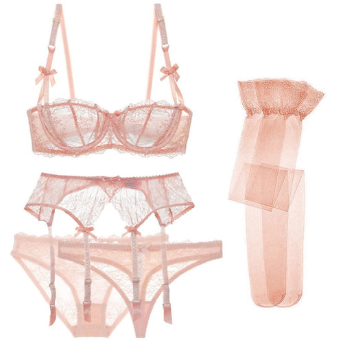 Levoire | 5 Pièces Ensemble De Lingerie En Dentelle