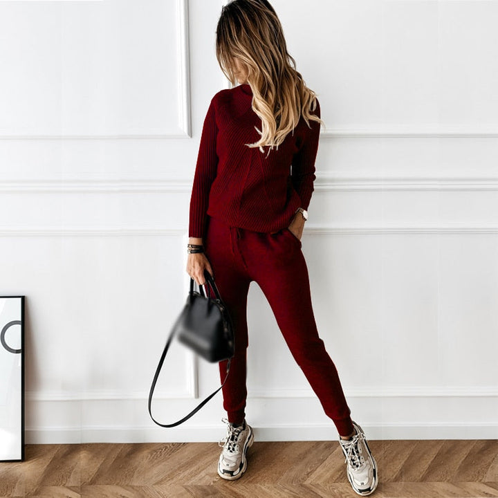 Levoire | Ensemble De Sport Designer Élégant Pour Femmes Rot