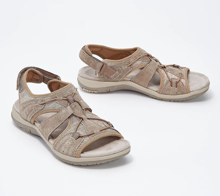 Levoire | Sandales confortables pour femmes Kaki