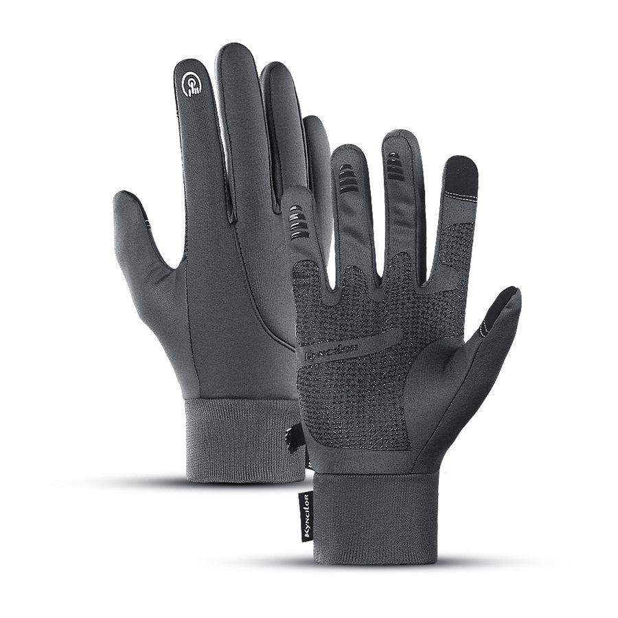 Levoire | Gants chauffants à écran tactile imperméables Gris