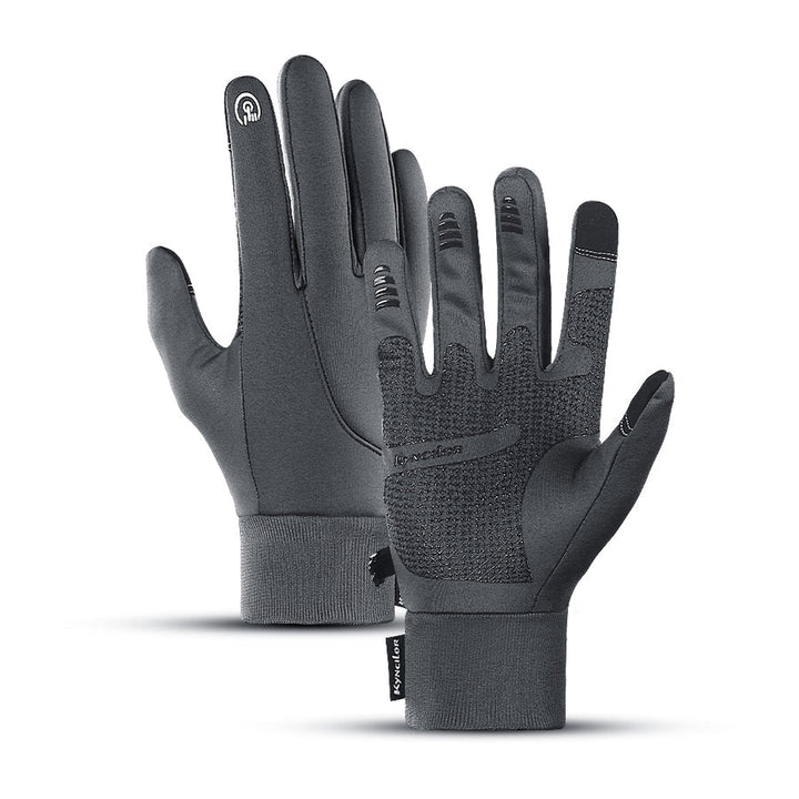 Levoire | Gants chauffants à écran tactile imperméables Gris