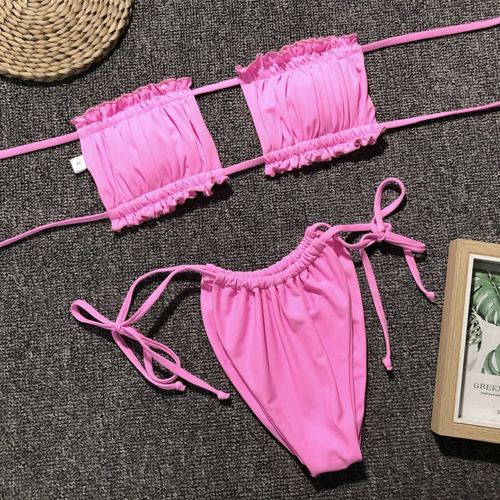 Levoire | Bikini Vibrant Plage Élégant