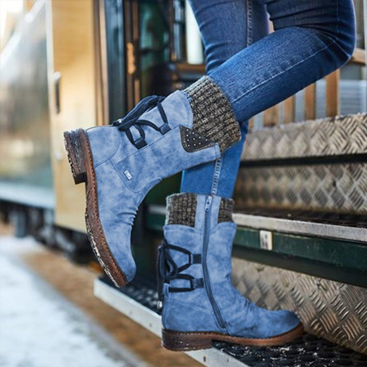 Levoire | Bottes élégantes confortables pour femmes Bleu