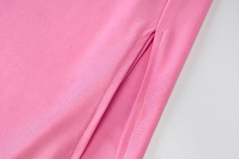 Levoire | Découpe D'Épaule Transition Arrière Mi-Longue Robes