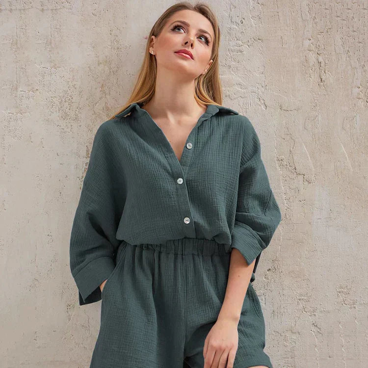 Levoire | Costume 2 pièces pour femme Vert herbe