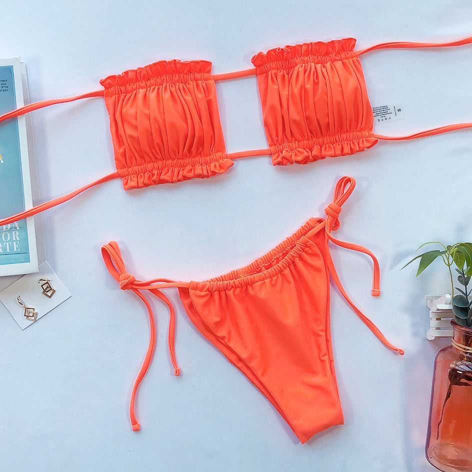 Levoire | Bikini Vibrant Plage Élégant