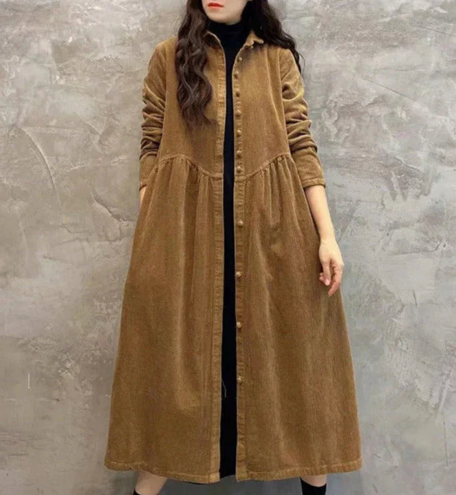 Levoire | Manteau Polyvalent Avec Des Boutons Et Des Poches Braun