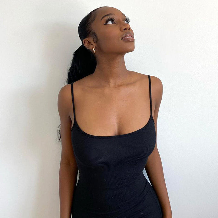 Levoire | Robe Maxi Slim Sans Épaules Dos Nu