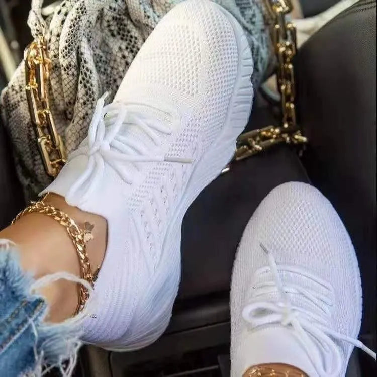 Levoire | Baskets En Mesh Légères Et Respirantes Pour Femmes Blanc