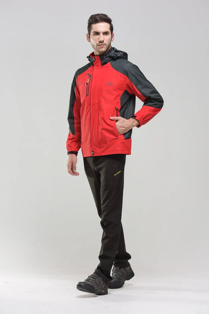 Levoire | Veste De Plein Air Légère Et Imperméable Pour Hommes Rot