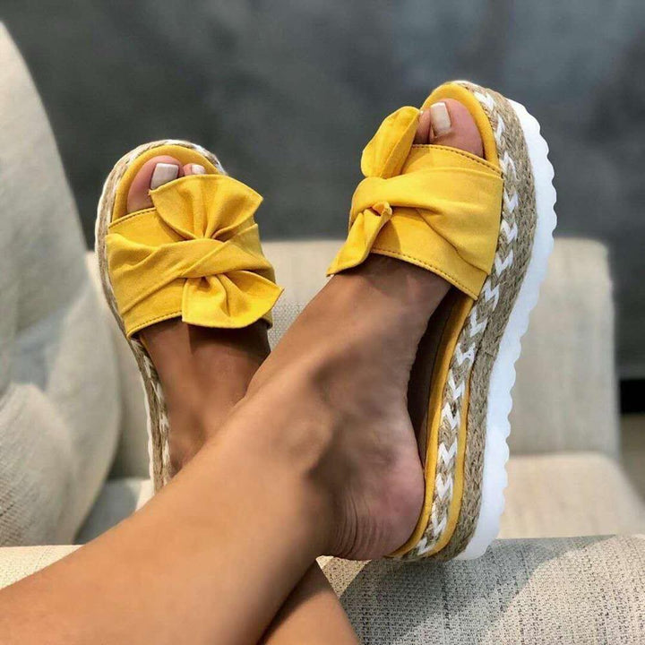 Levoire | Sandales À Plateforme Les Sandales D'Été Les Plus Tendance Et Les Plus Joyeuses ! Jaune