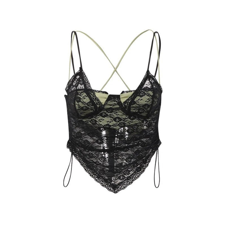Levoire | Veste Courte Patchwork Noir