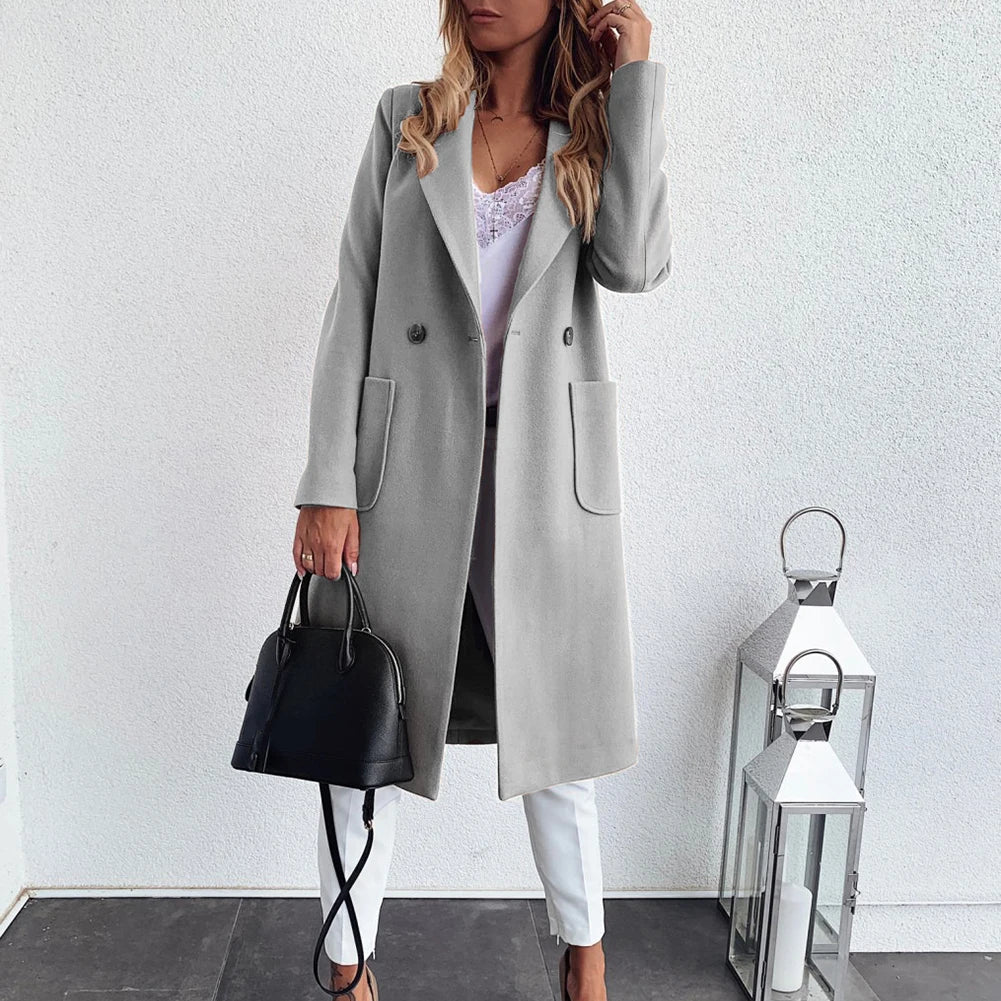 Levoire | Sweat Doux À Message Chic Hiver Gris