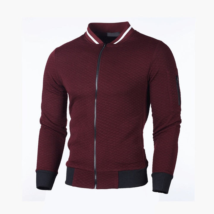 Levoire | Veste À Manches Longues Coupe Slim Avec Zip Rot