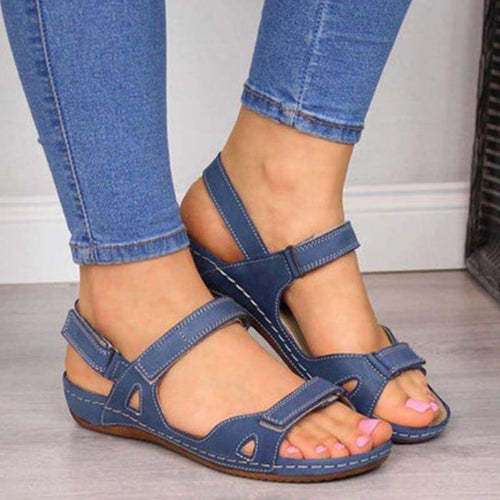 Levoire | Sandales Ergonomiques Pour Femmes Avec Fermeture Velcro