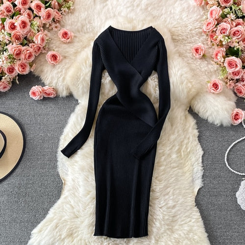 Levoire | Robe Tricot Été Manches Courtes