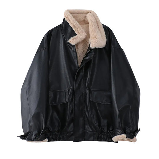 Levoire | Veste Longue à Manches Longues Chaude avec Poches Noir