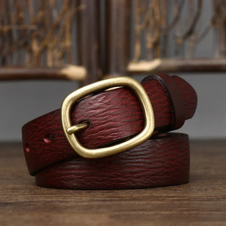 Levoire | Ceinture en cuir pour femmes au look élégant