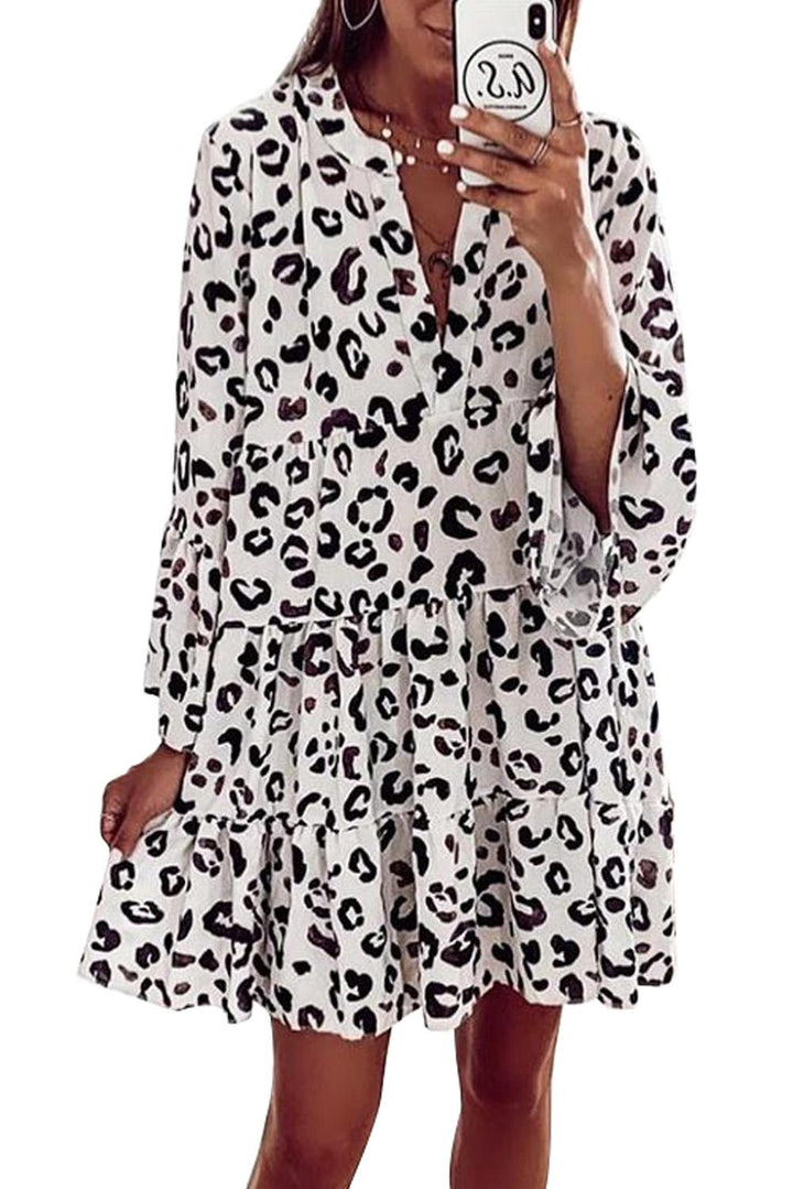 Levoire | Robe Flare Léopard