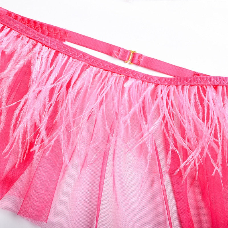 Levoire | Ensemble De Vêtements En Plumes