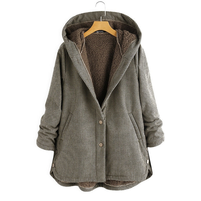 Levoire | Pull À Capuche Élégant Pour Femmes Braun