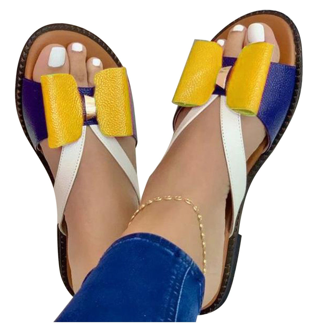 Levoire | Pantoufle Avec Design De Papillon Jaune