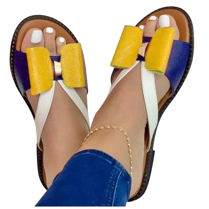 Levoire | Pantoufle Avec Design De Papillon Jaune