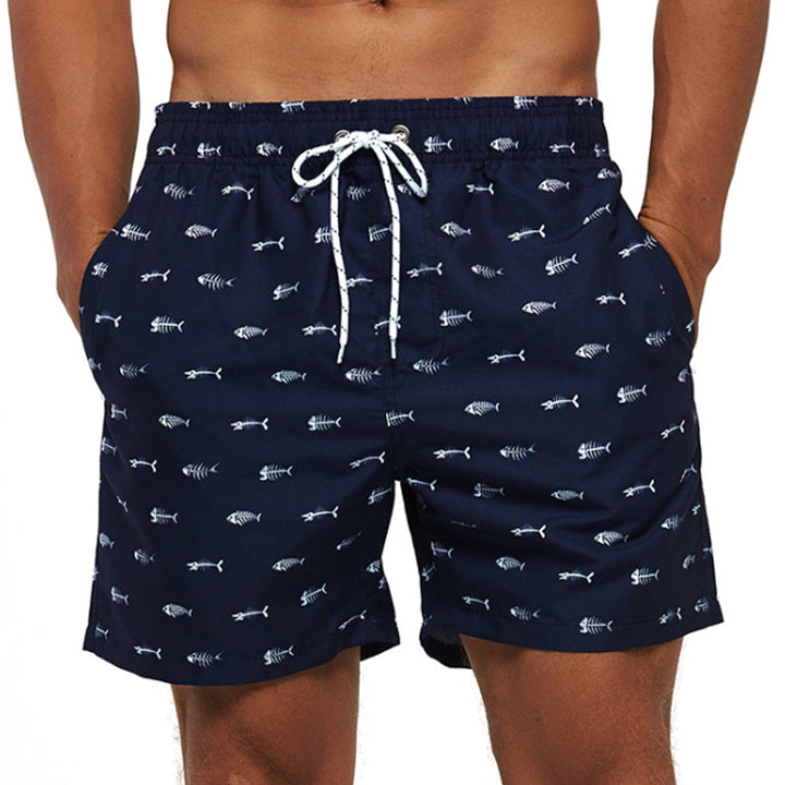 Levoire | Maillots De Bain Accrocheurs ( ÉPUISÉ ) Bleu marine & Canne à pêche