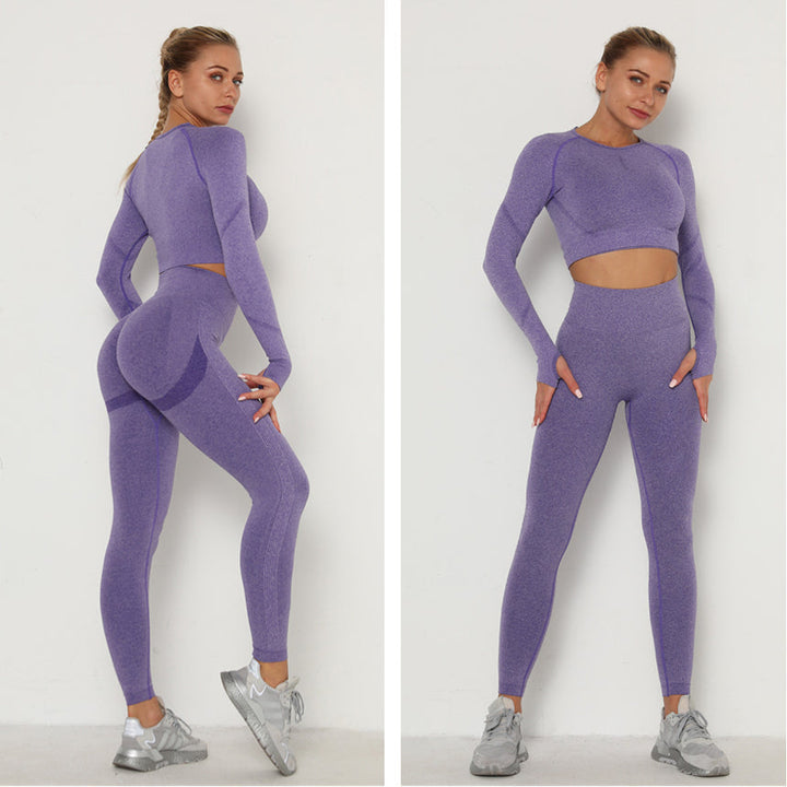 Levoire | Ensemble De Sport 2 Pièces Ressentez-Vous À L'Aise Dans Cet Ensemble Délicieux Violet Foncé