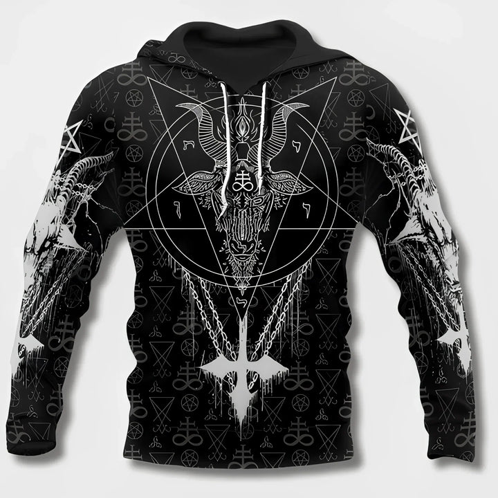 Levoire | Sweat À Capuche Pour Hommes Musta-6