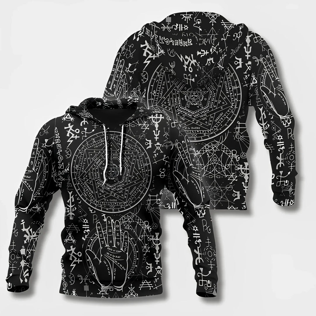 Levoire | Sweat À Capuche Pour Hommes Musta-5