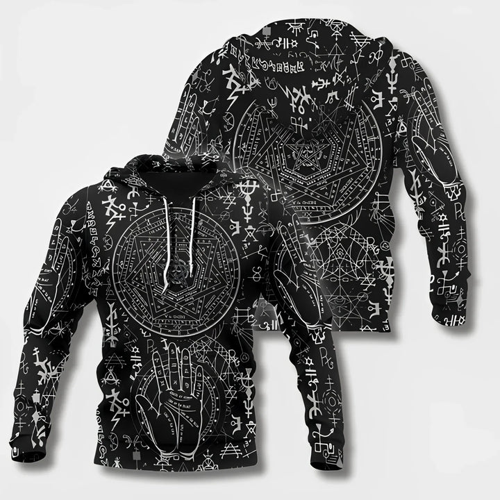 Levoire | Sweat À Capuche Pour Hommes Musta-5