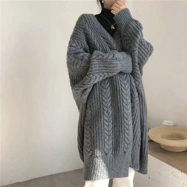 Levoire | Doux cardigan confortable Gris