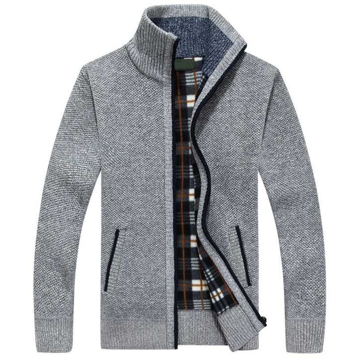 Levoire | Veste en coton pour hommes Gris clair