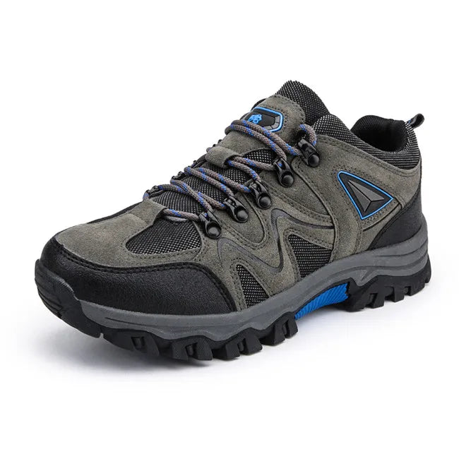 Levoire | Chaussures De Randonnée Durables À Lacets Pour Hommes Gris