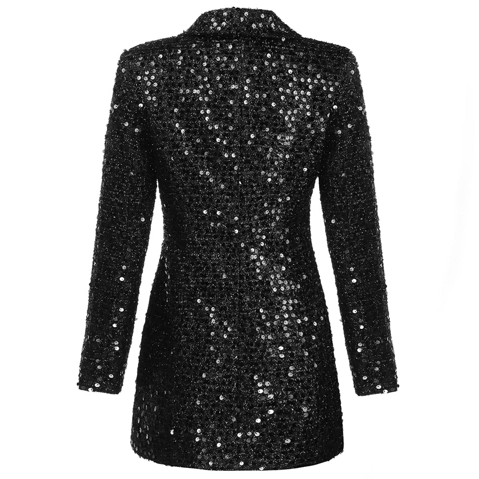Levoire | Robe Blazer Pailletée