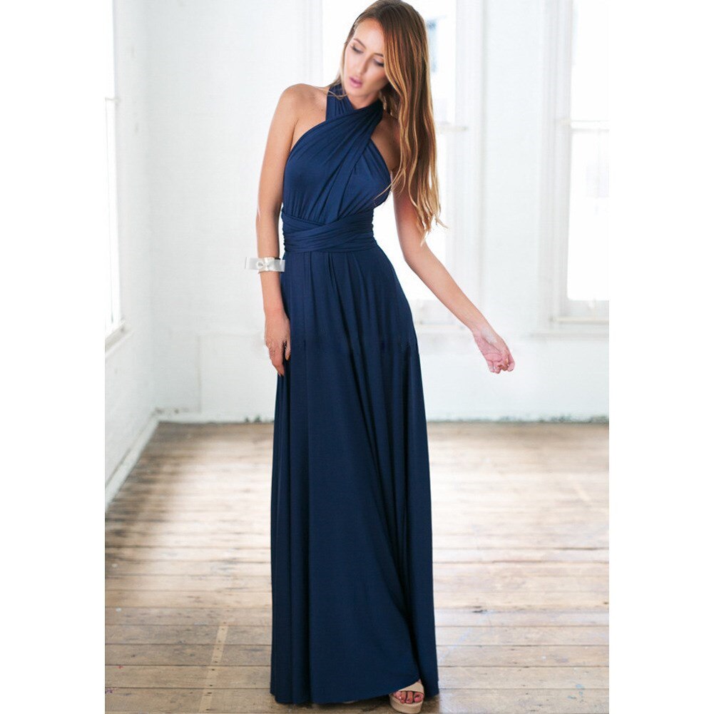 Levoire | Robe Longue Multistyle Pour Différents Styles Bleu