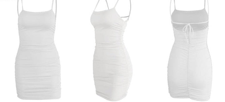 Levoire | Robe Mini À Volants Néon Épaules Dégagées