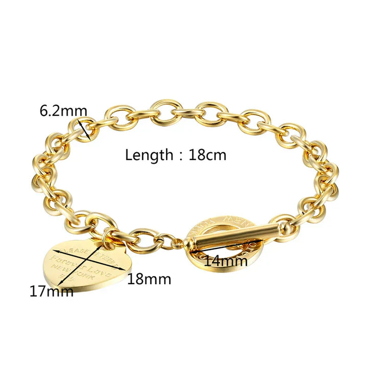 Levoire | Bracelet Cœur Forever Love