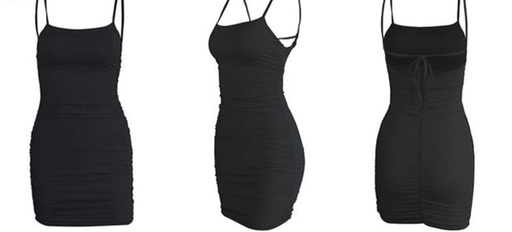 Levoire | Robe Mini À Volants Néon Épaules Dégagées